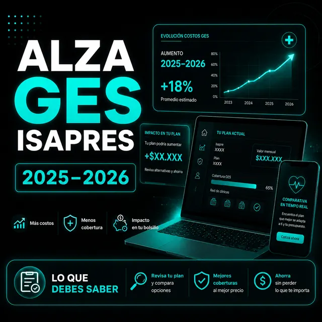 Alza precio base Isapres 2026